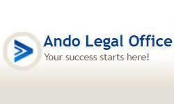 company logo for Ando Legal Office